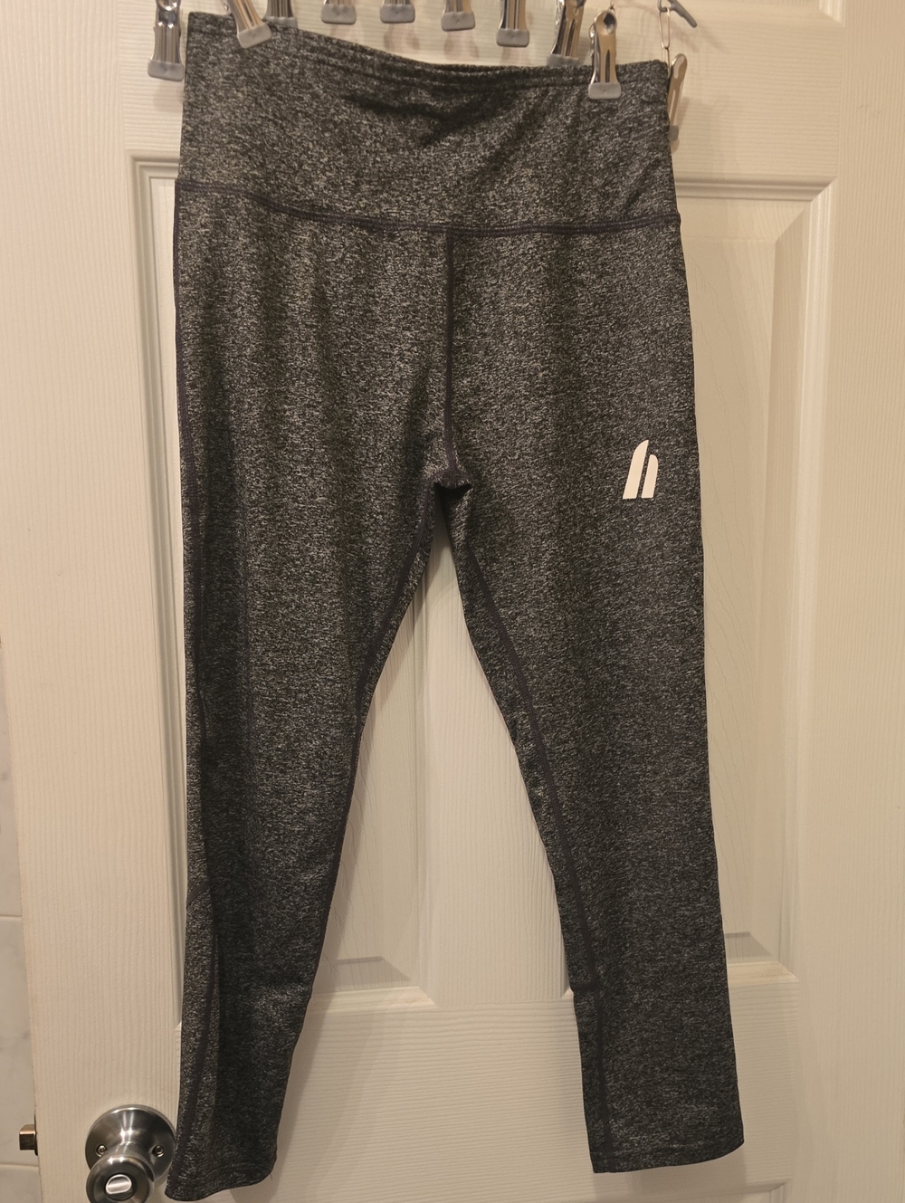 Hypr MV Heather Gray Dynamix Active Leggings with High Waist